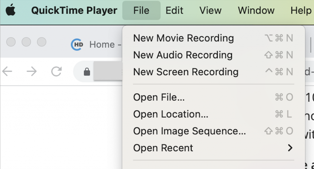 Recoding on Mac